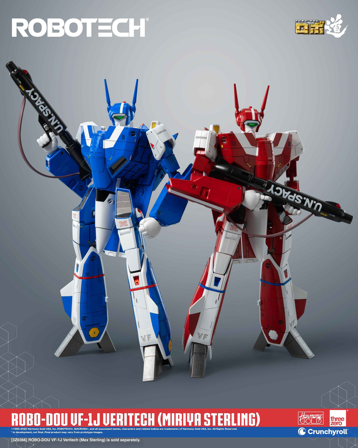 Threezero ROBO-DOU ROBOTECH VF-1J Veritech (Miriya Sterling)