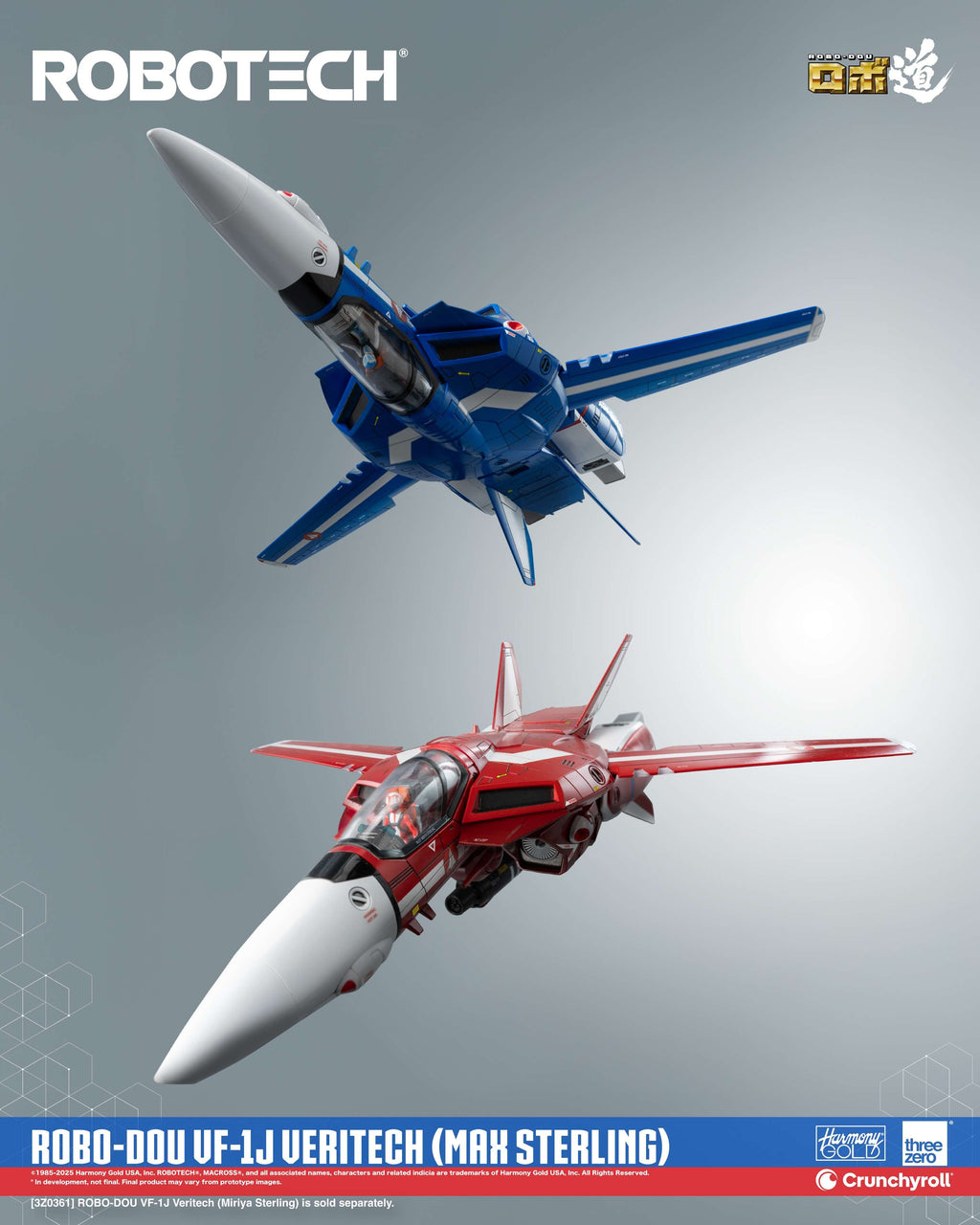 Threezero ROBO-DOU ROBOTECH VF-1J Veritech (Max Sterling)