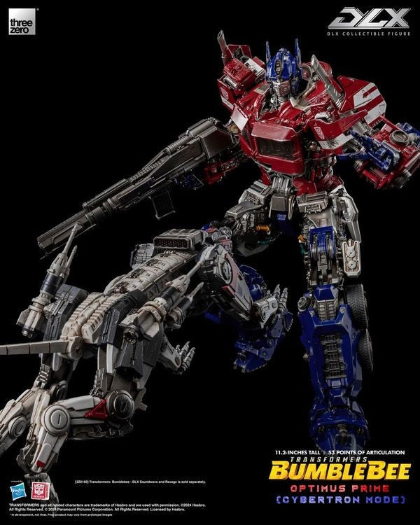 Threezero Transformers: Bumblebee - DLX Optimus Prime (Cybertron Mode)