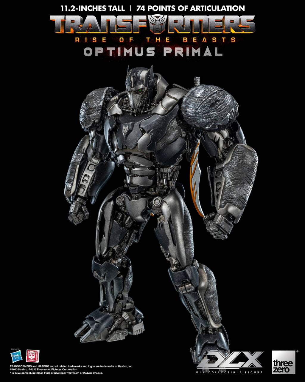 Threezero Transformers: Rise of the Beasts - DLX Optimus Primal