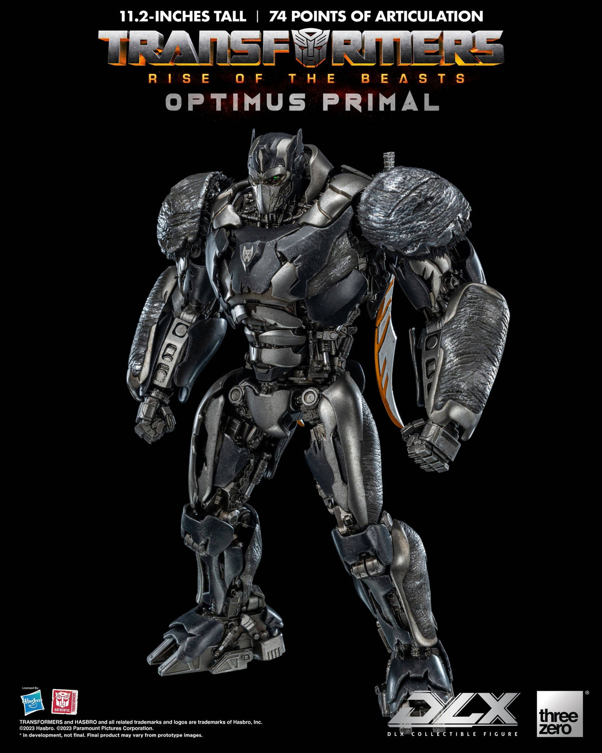 Threezero Transformers: Rise of the Beasts - DLX Optimus Primal