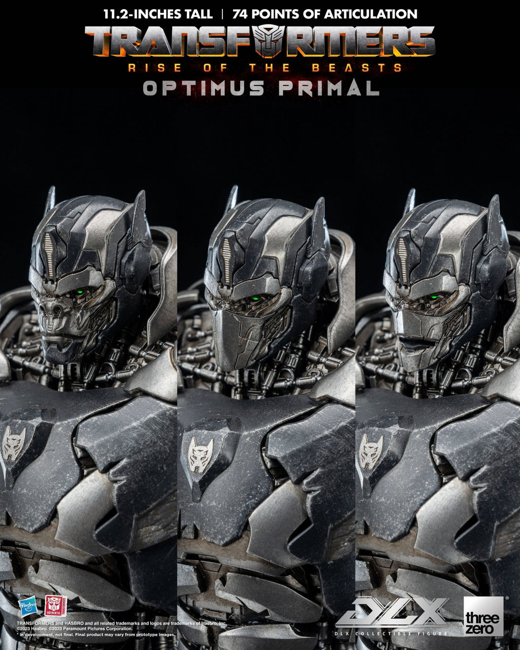 Threezero Transformers: Rise of the Beasts - DLX Optimus Primal