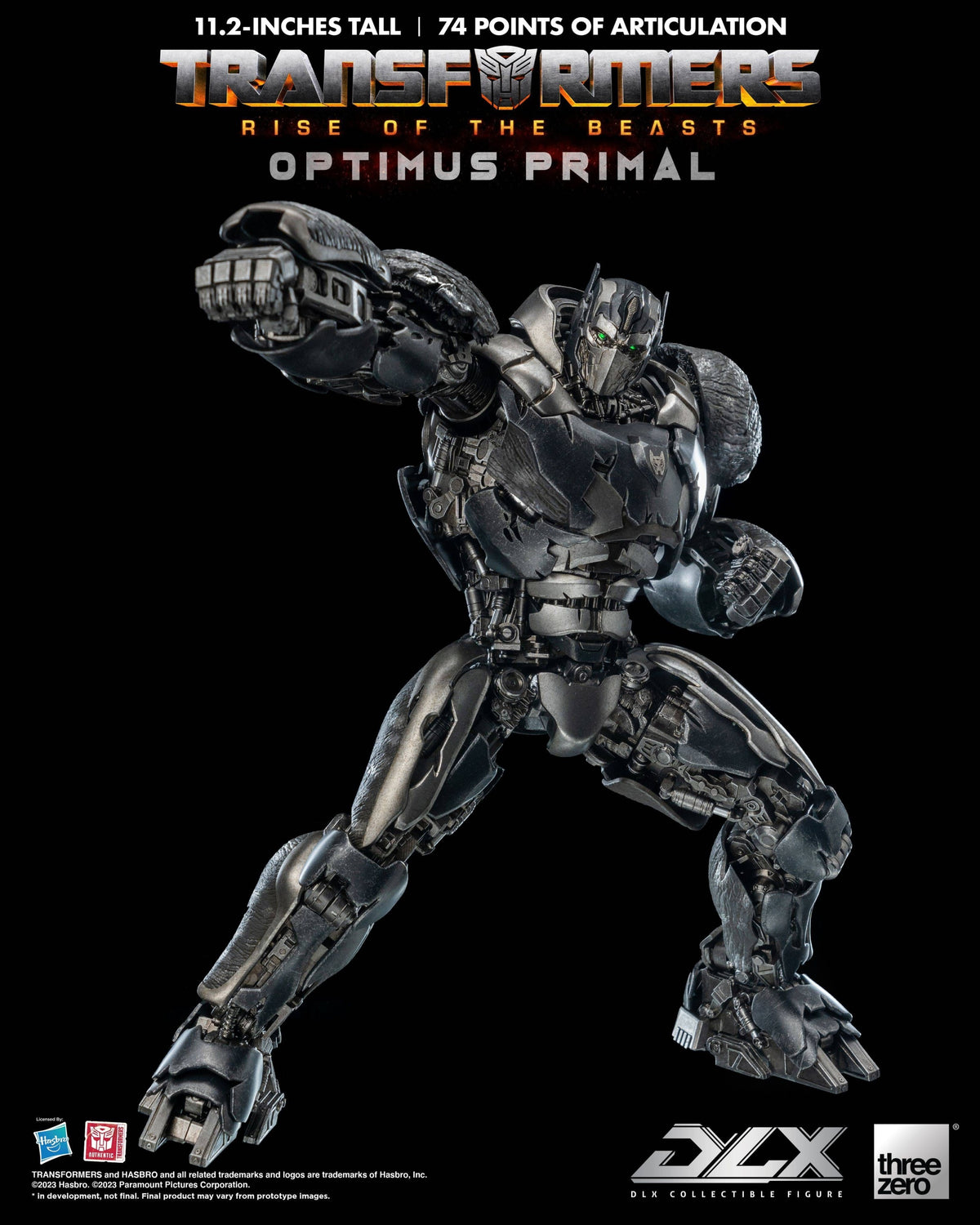 Threezero Transformers: Rise of the Beasts - DLX Optimus Primal