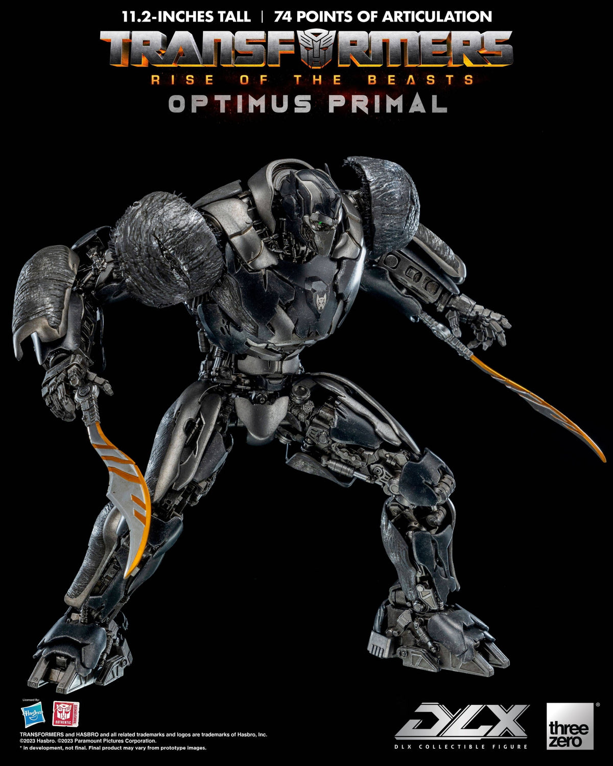 Threezero Transformers: Rise of the Beasts - DLX Optimus Primal