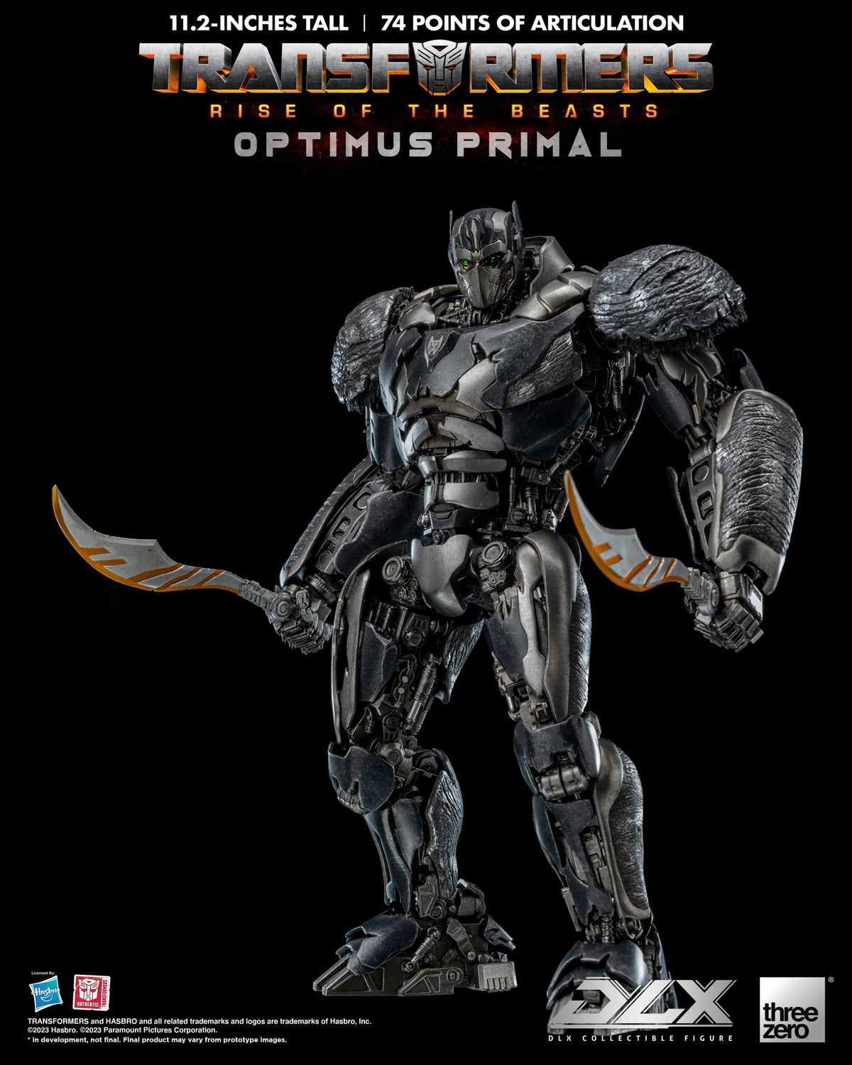 Threezero Transformers: Rise of the Beasts - DLX Optimus Primal