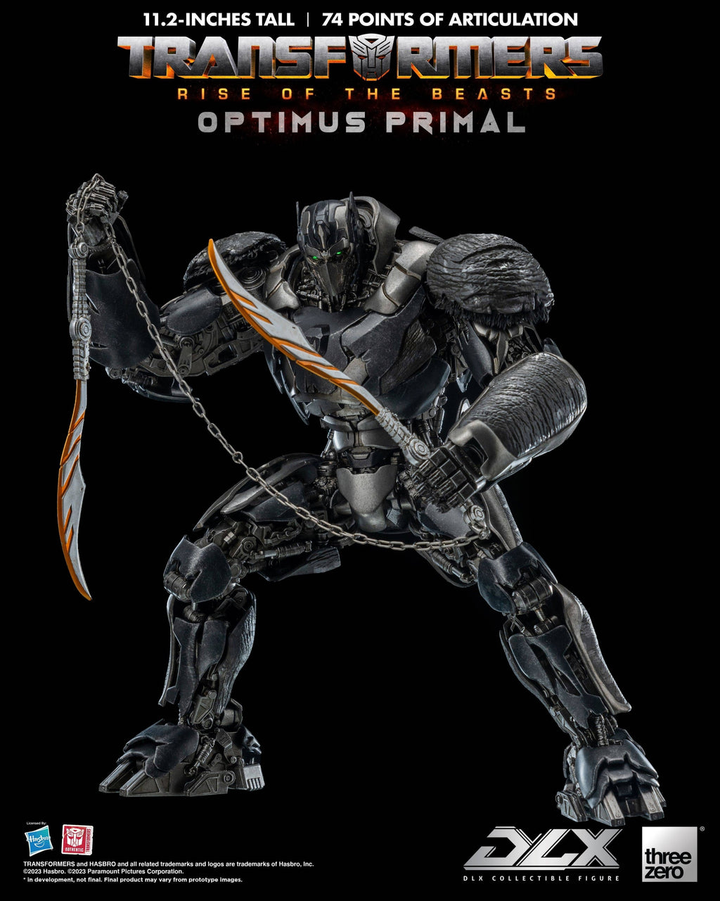 Threezero Transformers: Rise of the Beasts - DLX Optimus Primal