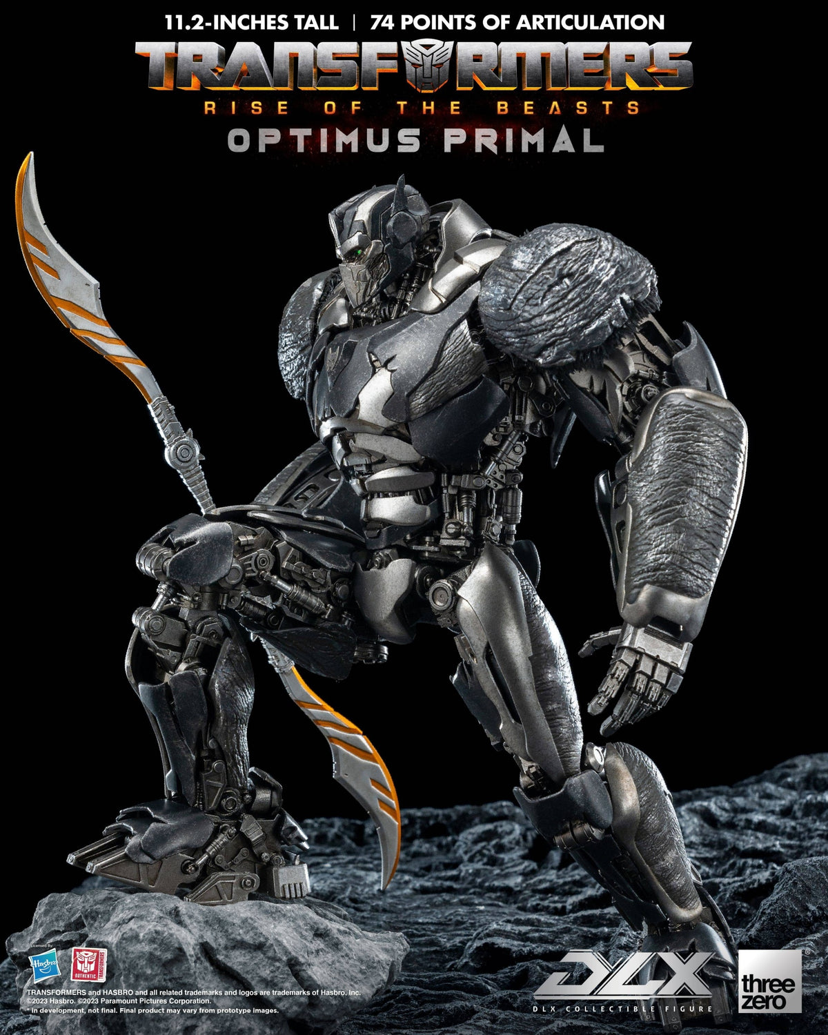Threezero Transformers: Rise of the Beasts - DLX Optimus Primal