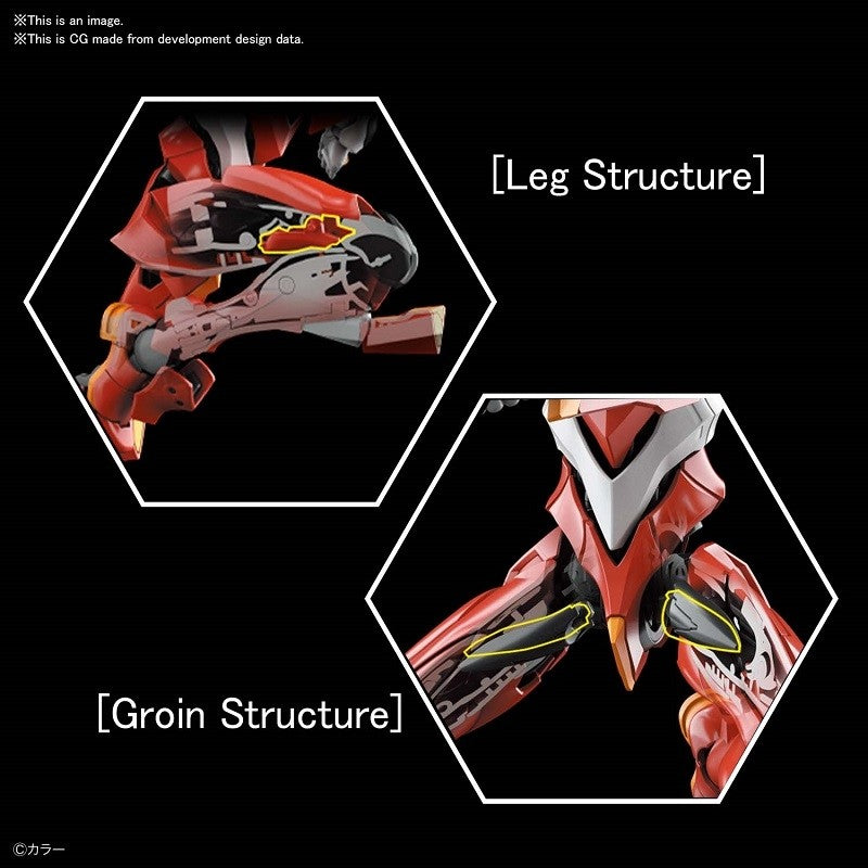 Bandai Plamo Real Grade RG 1/144 Neo Genesis Evangelion EVA-02 Mass Production Type