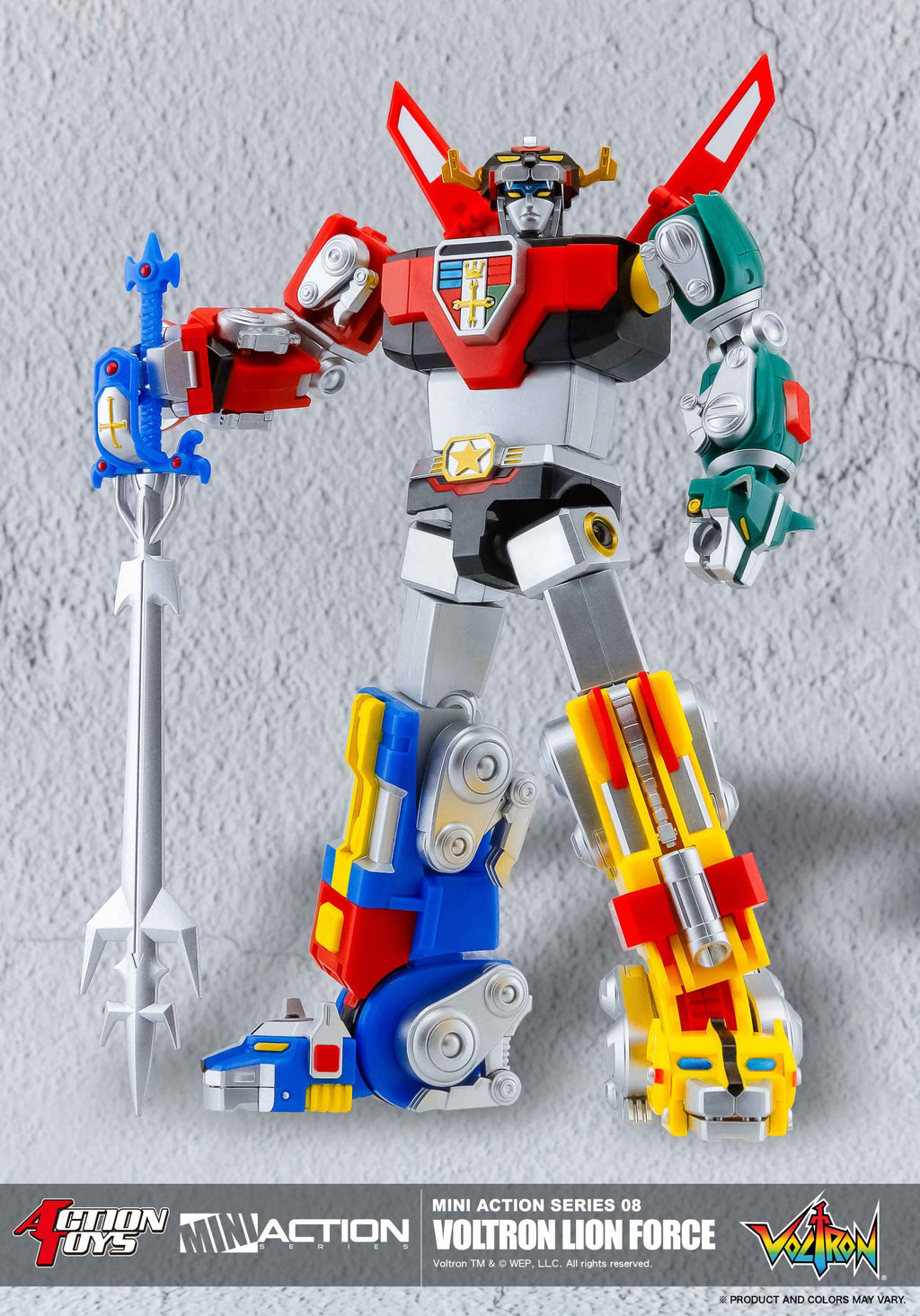 Action Toys Mini Action Series: Lion Force Voltron