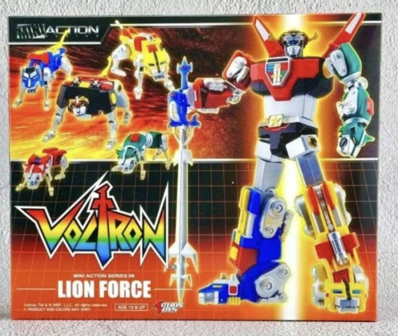 Action Toys Mini Action Series: Lion Force Voltron