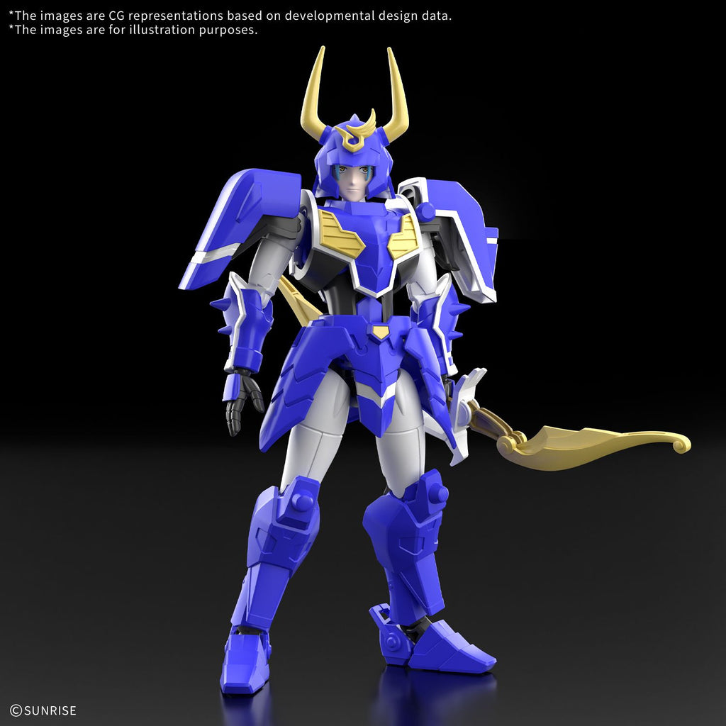 Bandai Plamo 30mf Yoroi-shinden Samurai Troopers Kaito Of The Sky