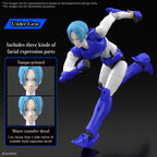 Bandai Plamo 30mf Yoroi-shinden Samurai Troopers Kaito Of The Sky