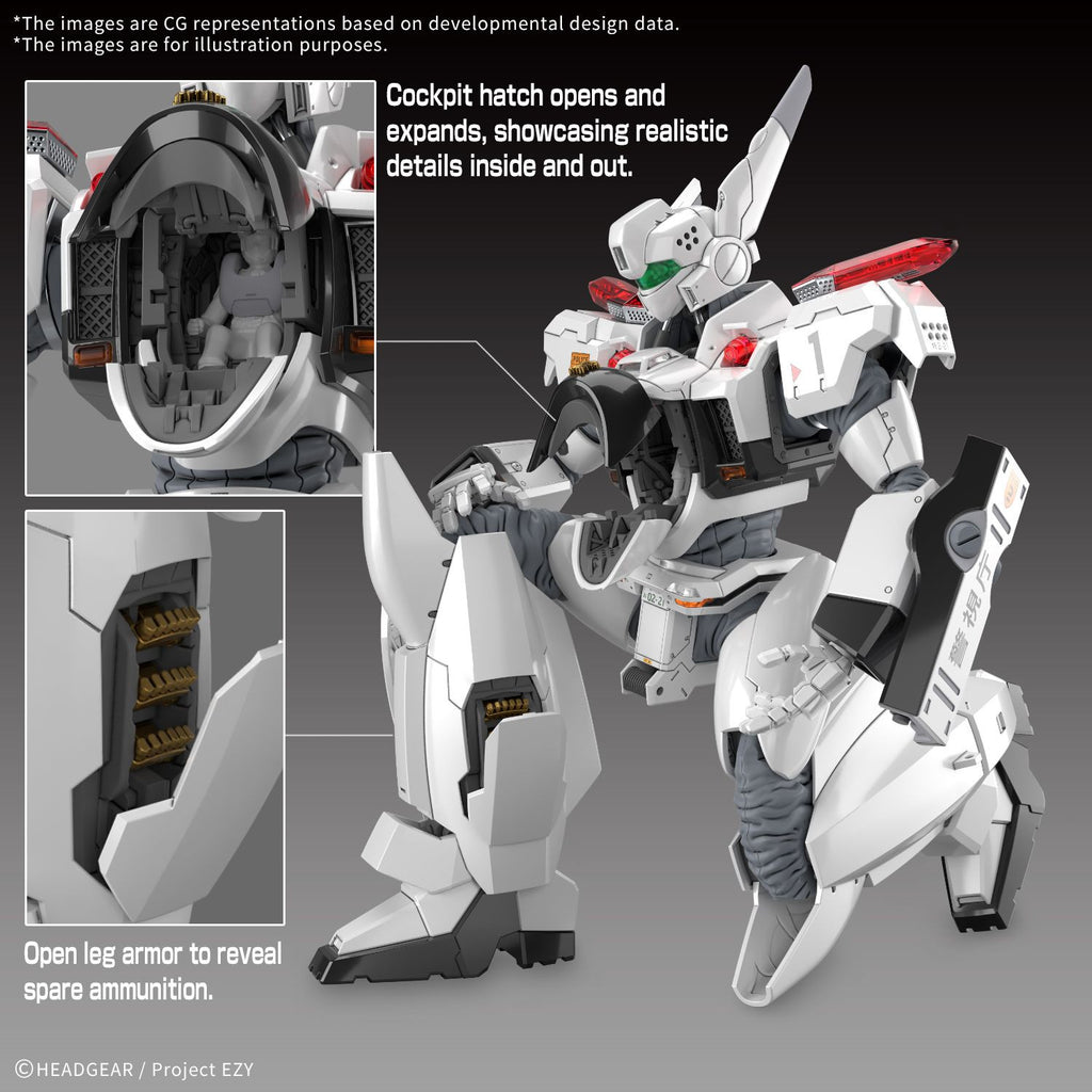 Bandai Plamo Real Grande RG 1/48 Patlabor AV-98plus Ingram Plus