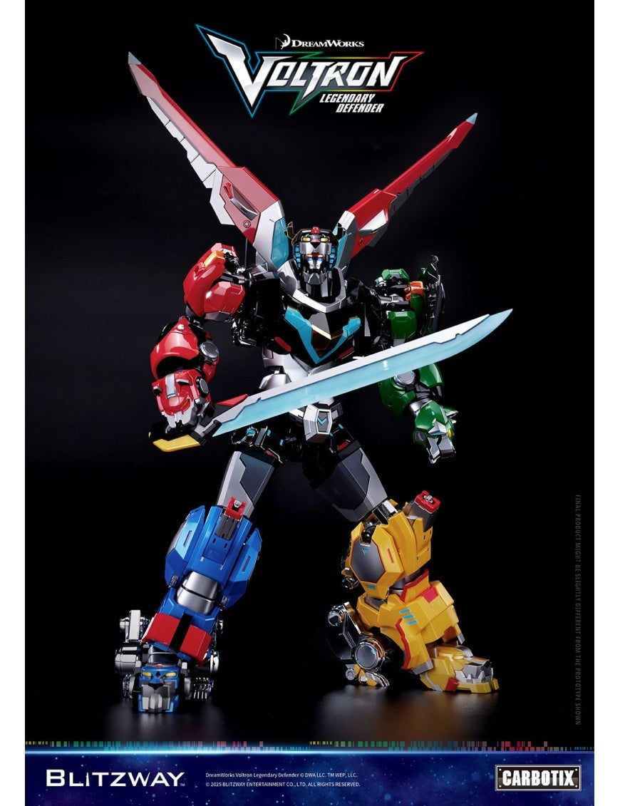Blitzway Carbotix Voltron: Legendary Defender 10th Anniversary Standard Edition