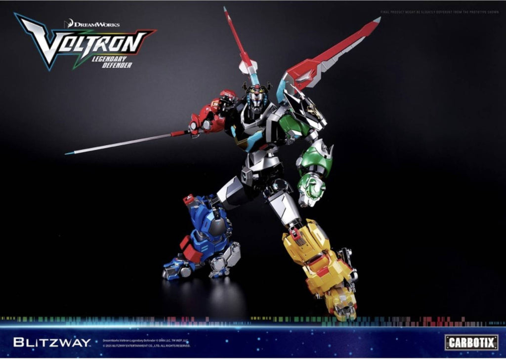 Blitzway Carbotix Voltron: Legendary Defender 10th Anniversary Standard Edition