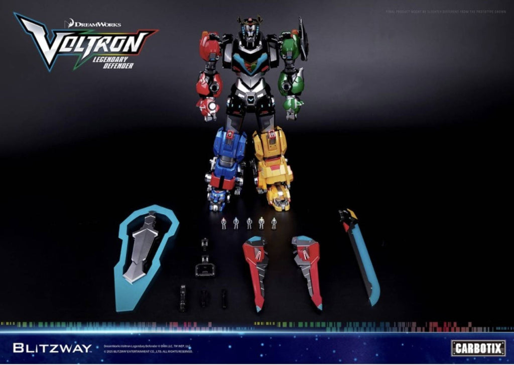 Blitzway Carbotix Voltron: Legendary Defender 10th Anniversary Standard Edition
