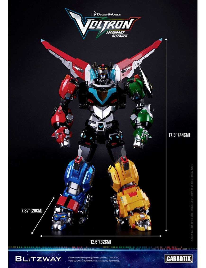 Blitzway Carbotix Voltron: Legendary Defender 10th Anniversary Standard Edition