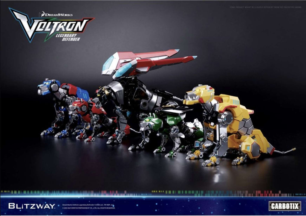 Blitzway Carbotix Voltron: Legendary Defender 10th Anniversary Standard Edition