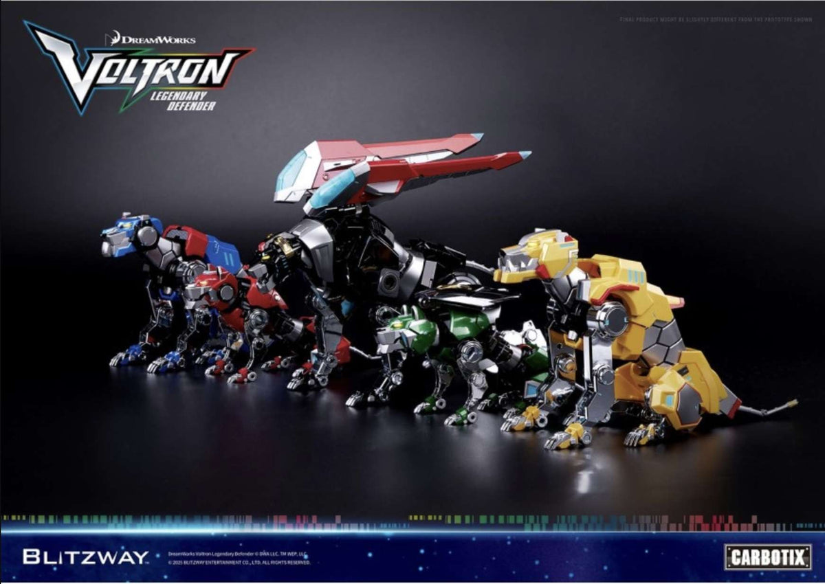 Blitzway Carbotix Voltron: Legendary Defender 10th Anniversary Standard Edition