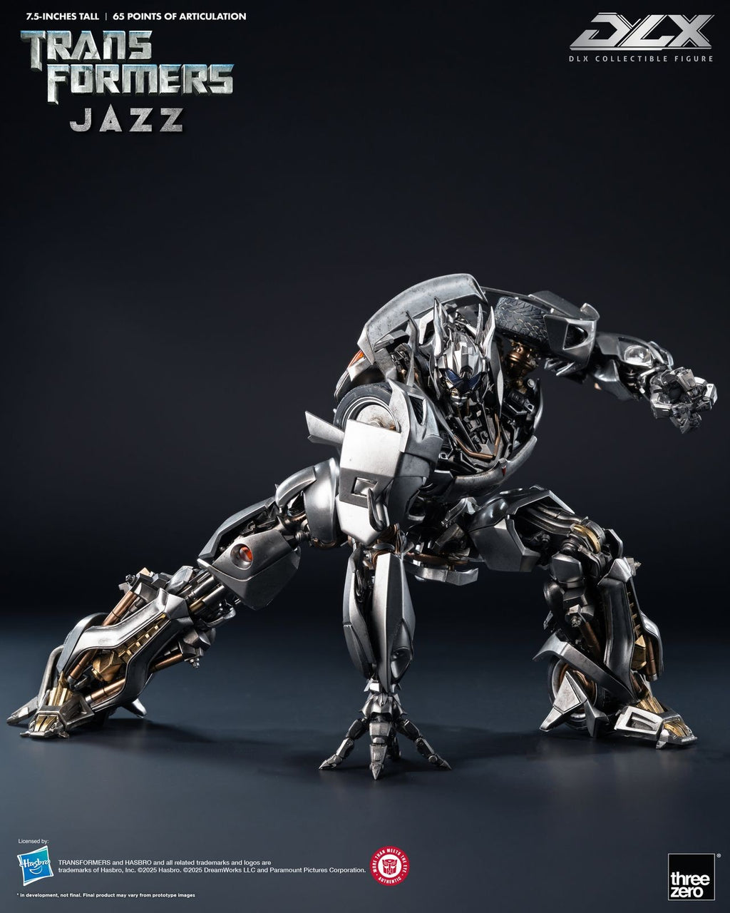 Threezero Transformers - DLX Jazz (Edición Deluxe)