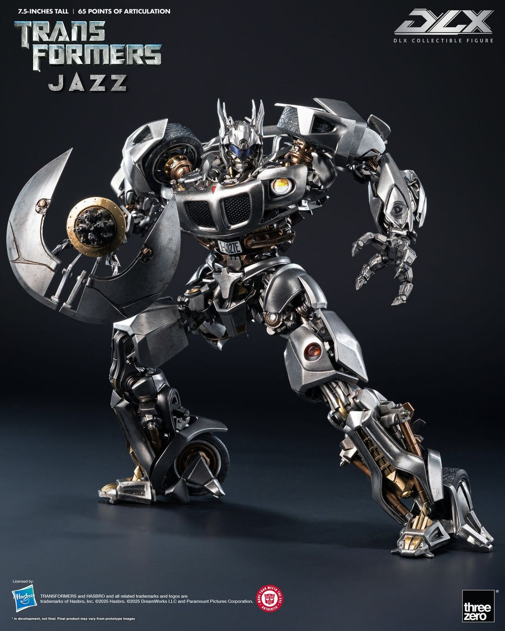 Threezero Transformers - DLX Jazz (Edición Deluxe)
