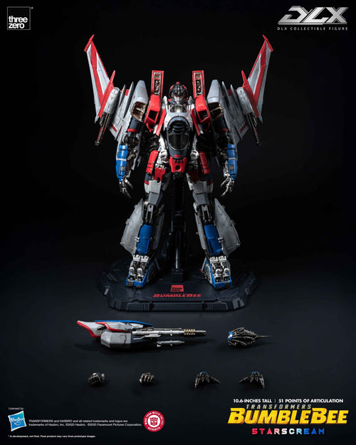 Threezero Transformers Bumblebee: DLX Starscream