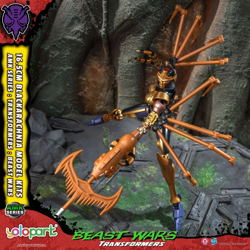 Yolopark Transformers Beast Wars Amk Blackarachnia Mk