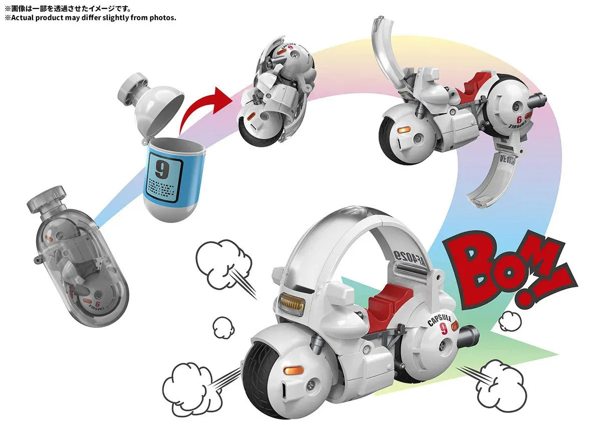 Bandai ChangeArts Dragon Ball Hoipoi Capsule No.9 Bulma's Motorcycle