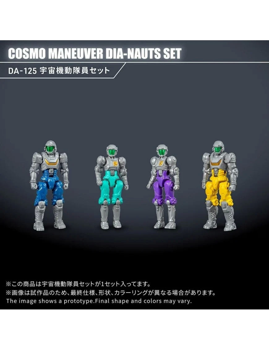 Takaratomy Diaclone Reboot DA-125 COSMO MANEUVER DIA-NAUTS SET