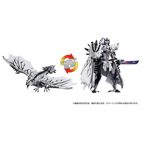 Takaratomy SYNERGENEX SERIES Transformers x Monster Hunter Silver Rathalos Prime