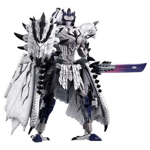 Takaratomy SYNERGENEX SERIES Transformers x Monster Hunter Silver Rathalos Prime
