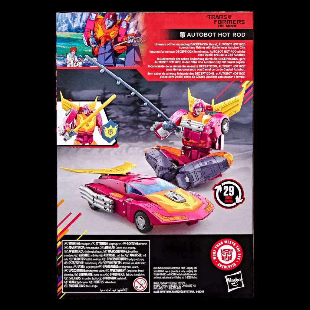 Hasbro Transformers Studio Series Transformers The Movie Hot Rod