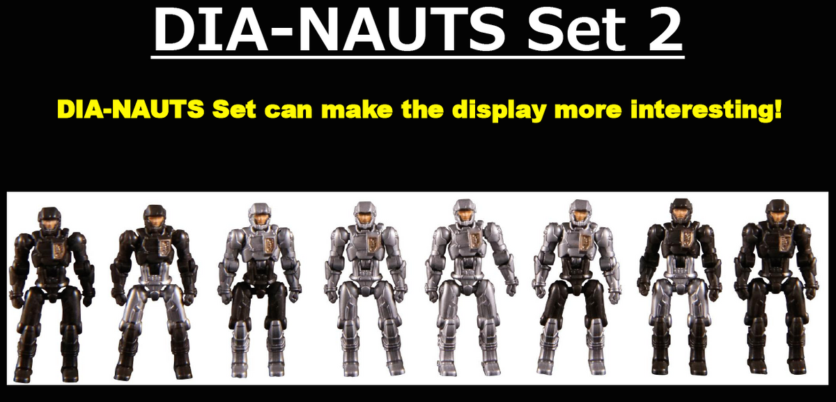 Takaratomy Diaclone Reboot: DA-04-2 Dia-Nauts Set 2 Takaratomy Mall Exclusive