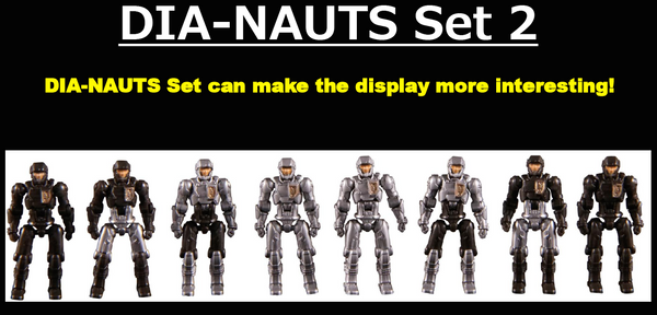 Takaratomy Diaclone Reboot: DA-04-2 Dia-Nauts Set 2 Takaratomy Mall Exclusive