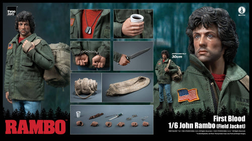 Threezero Rambo: First Blood - 1/6 John Rambo(Field Jacket)