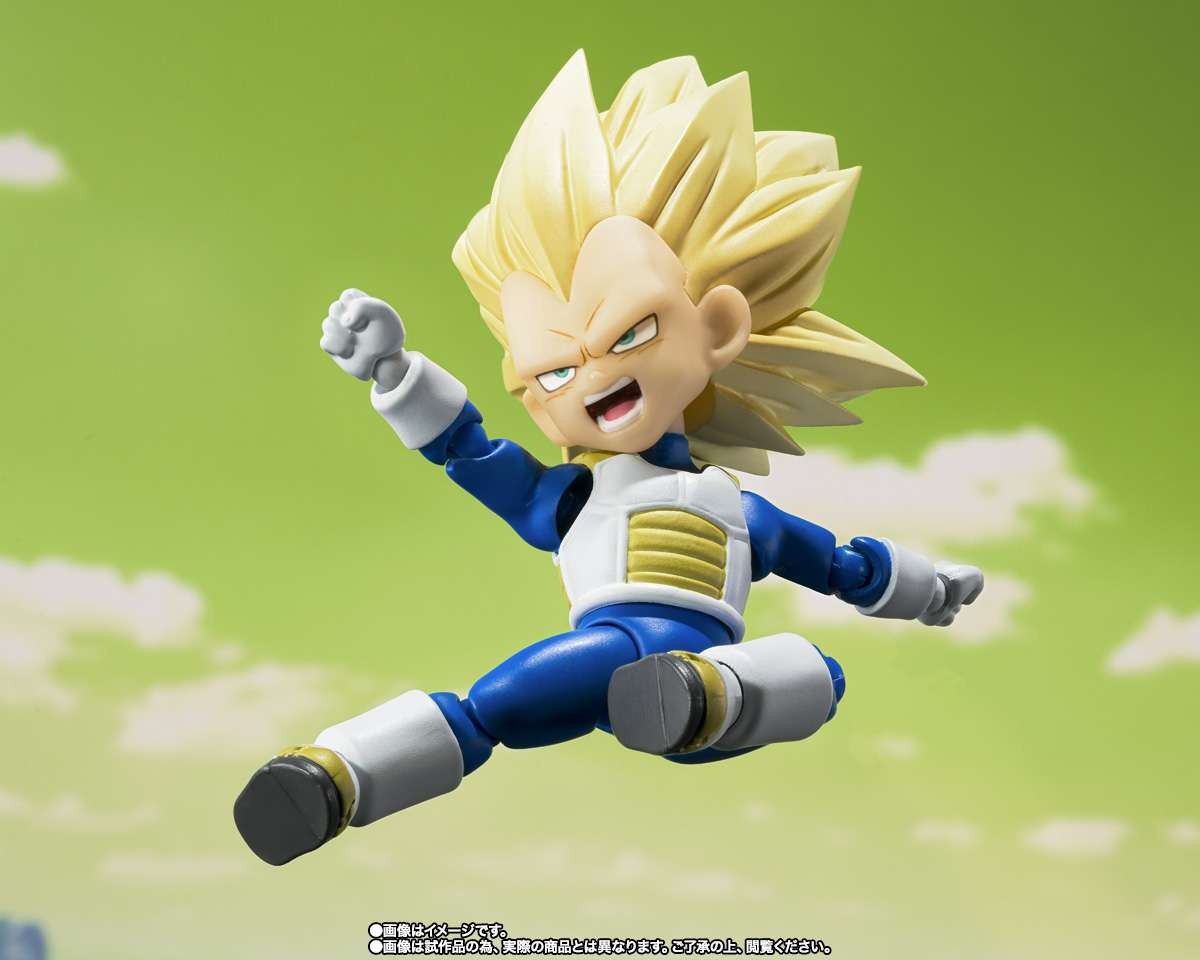 BANDAI S.H.FIGUARTS Dragon Ball Daima Mini Vegeta Super Saiyan 3