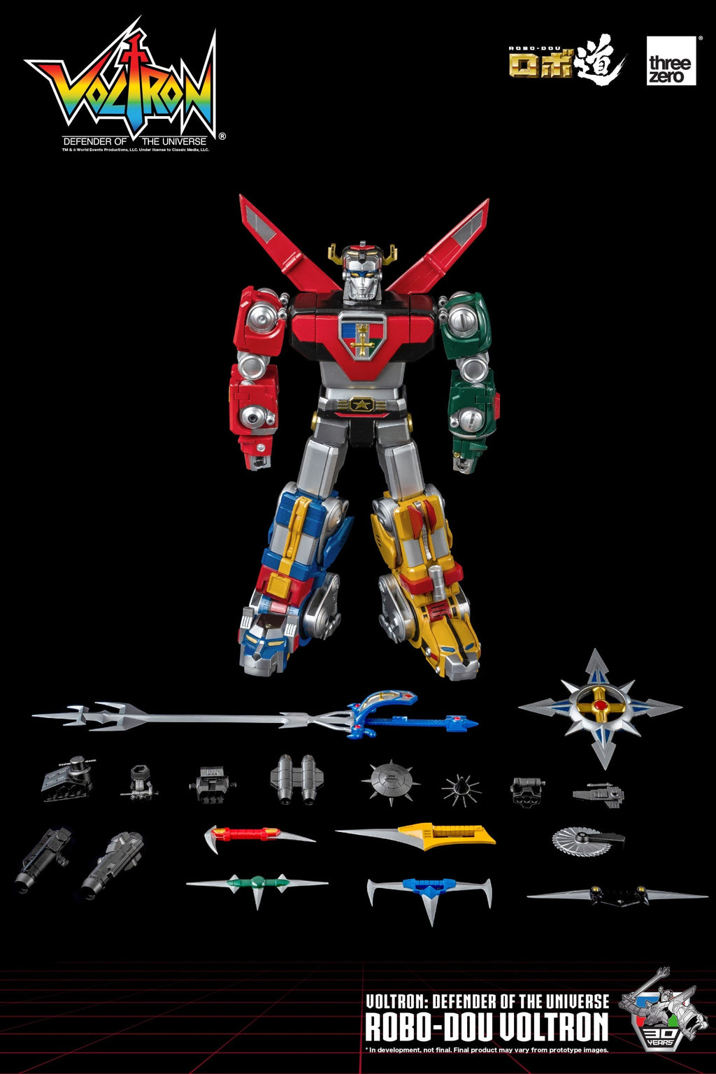Threezero Robo-Dou Voltron: Defender of the Universe