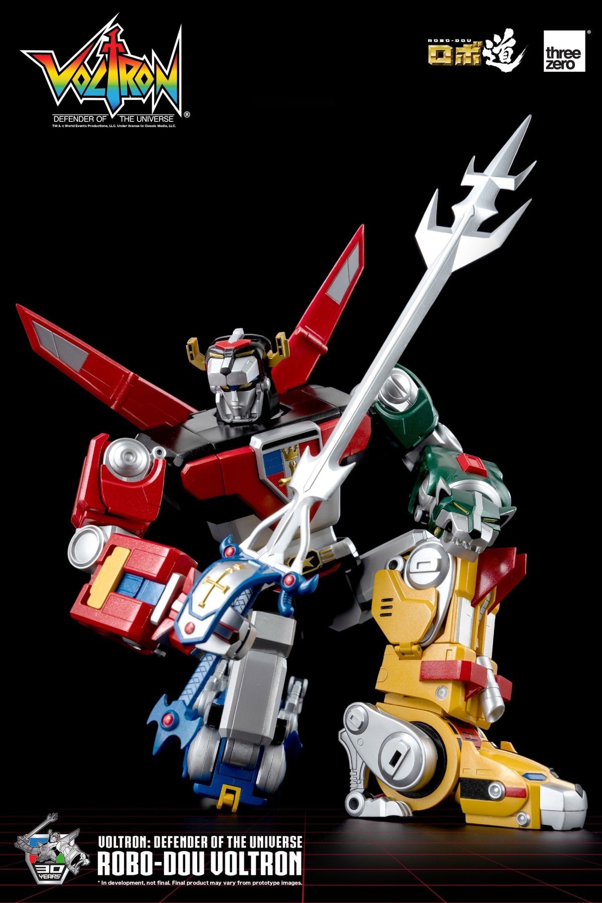 Threezero Robo-Dou Voltron: Defender of the Universe
