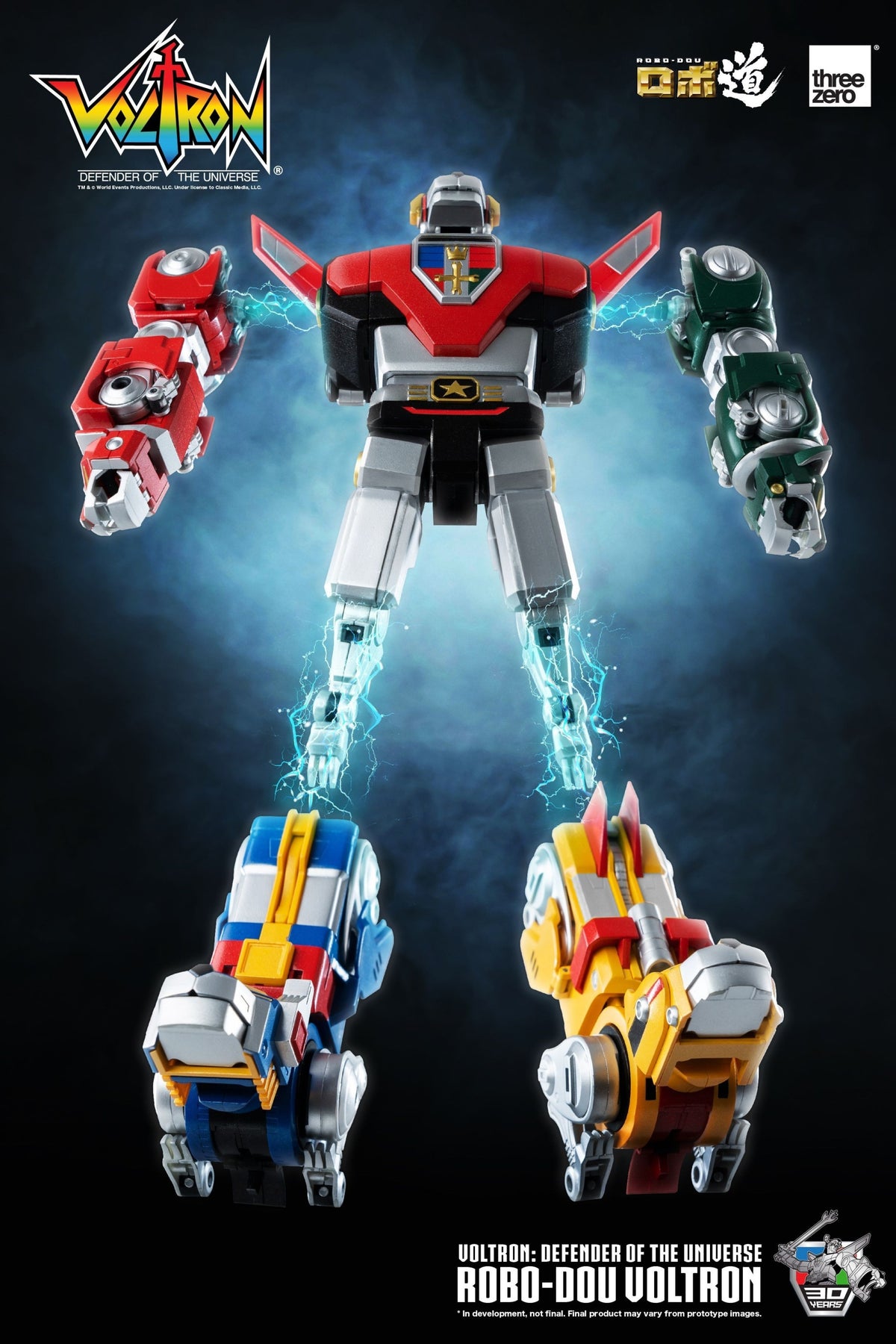 Threezero Robo-Dou Voltron: Defender of the Universe