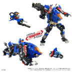 Takaratomy SYNERGENEX SERIES Transformers x Diaclone x Zoids – SHIELD-D-PRIME(Scatola Danneggiata)