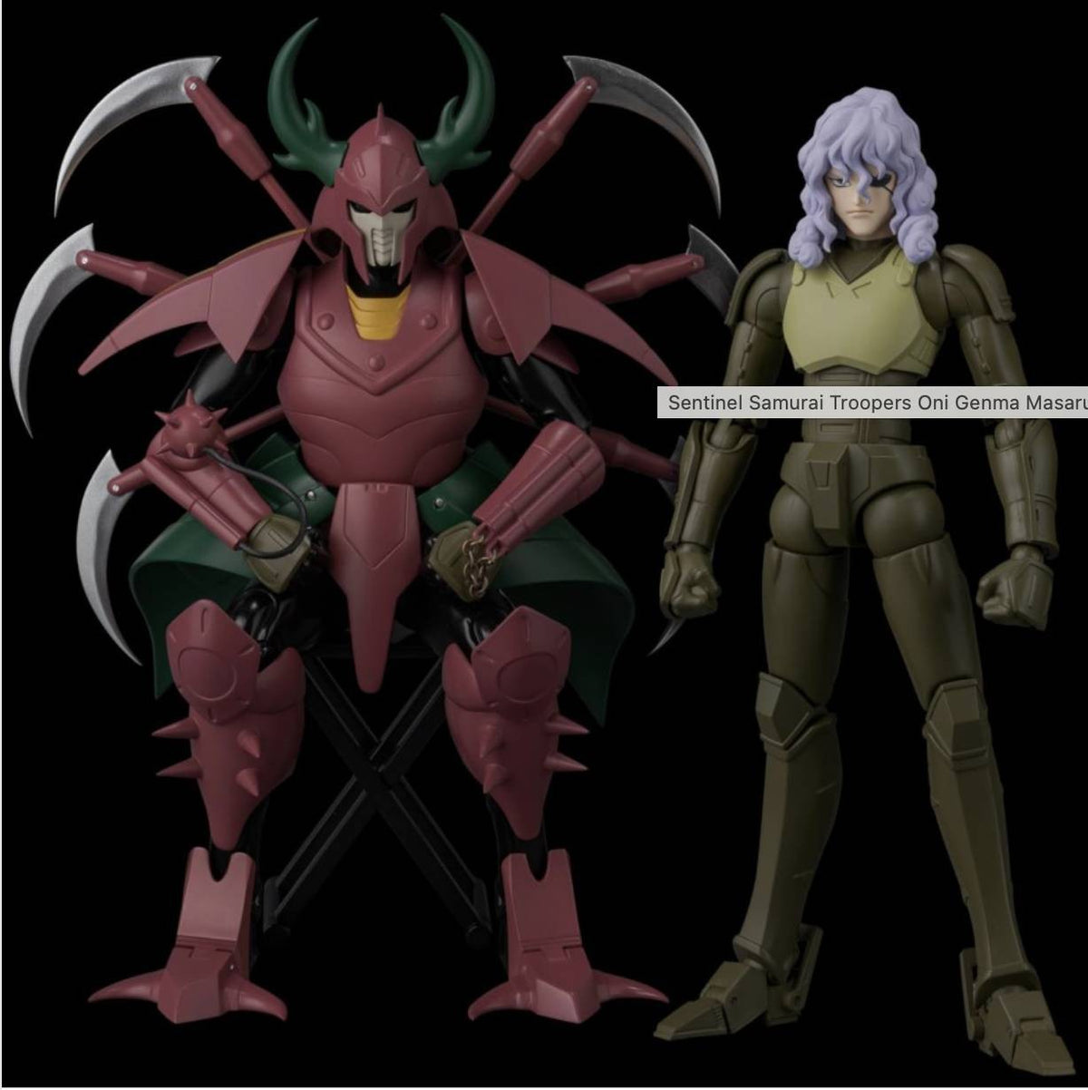 Sentinel Chou-Dan-Kadou Yoroiden-Samurai Troopers Oni Masaru Rajura