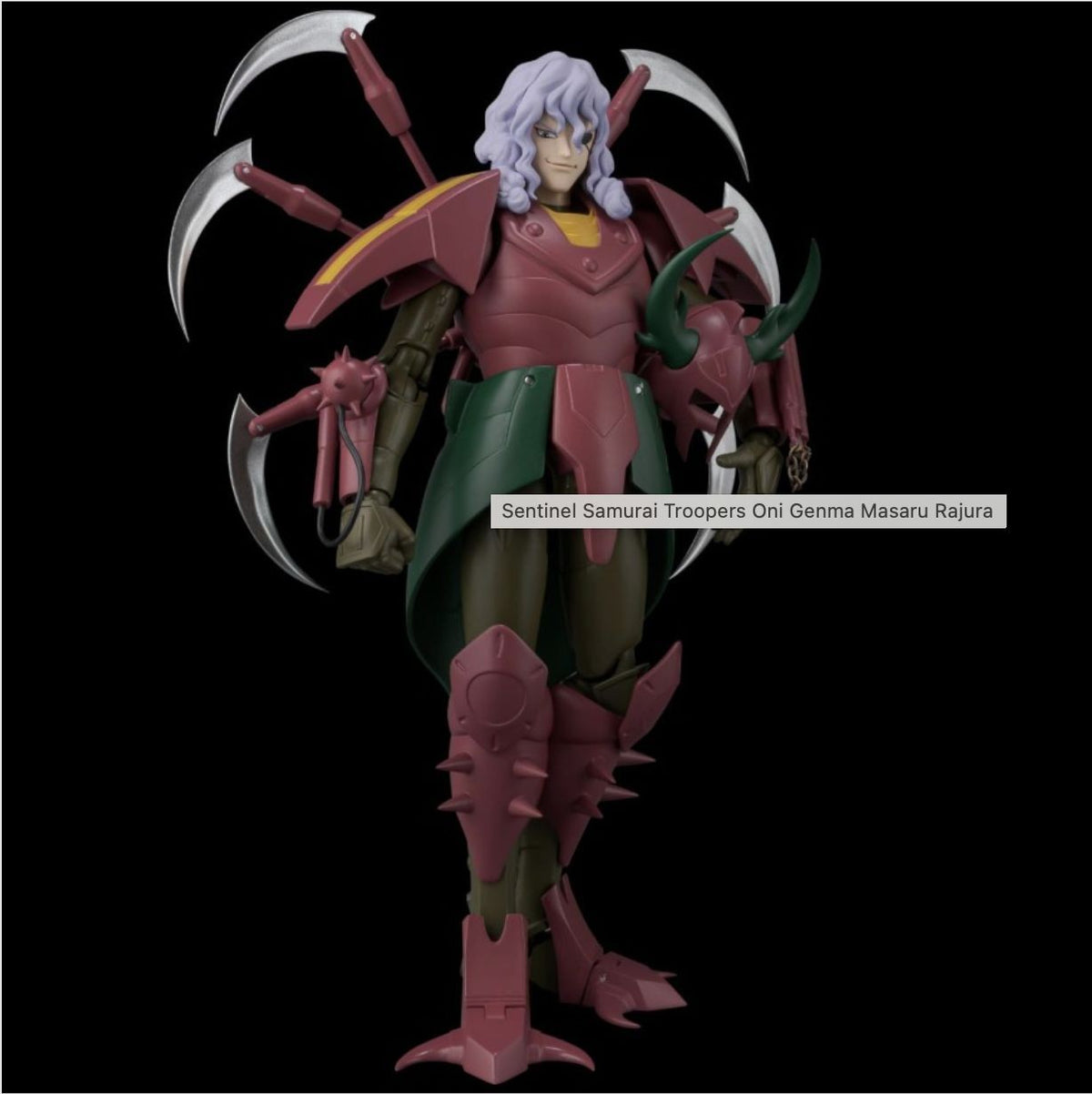 Sentinel Chou-Dan-Kadou Yoroiden-Samurai Troopers Oni Masaru Rajura