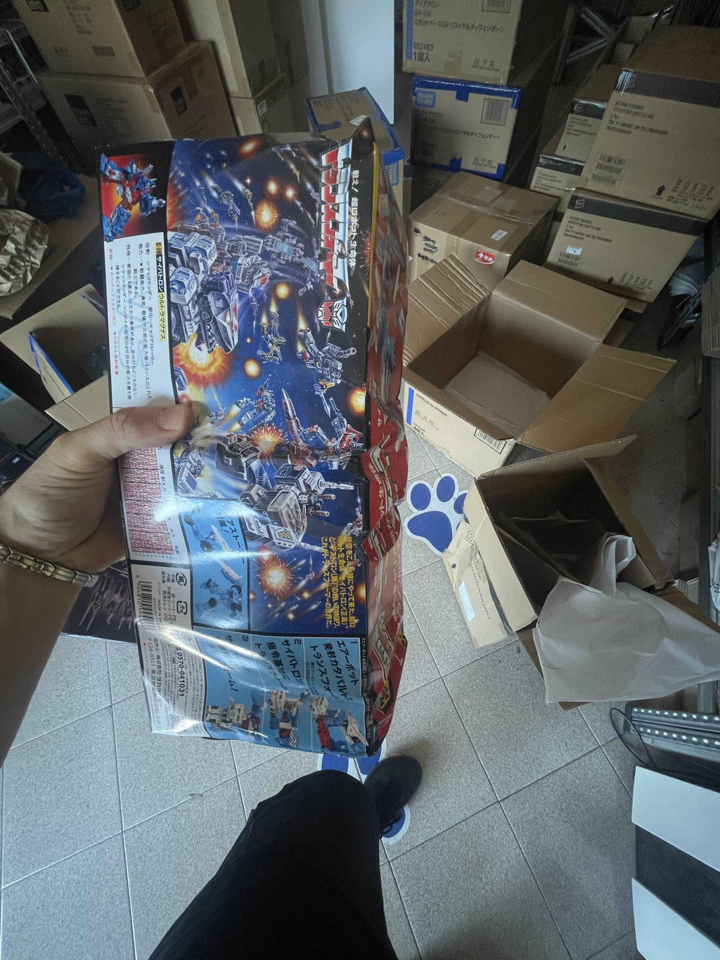Takaratomy Transformers Missing Link C-10 - Ultra Magnus(Scatola Danneggiata)
