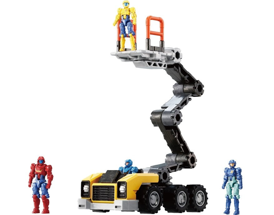 Takaratomy Diaclone Reboot DA-105 DIA-NAUTS & LIFT MACHINE SET