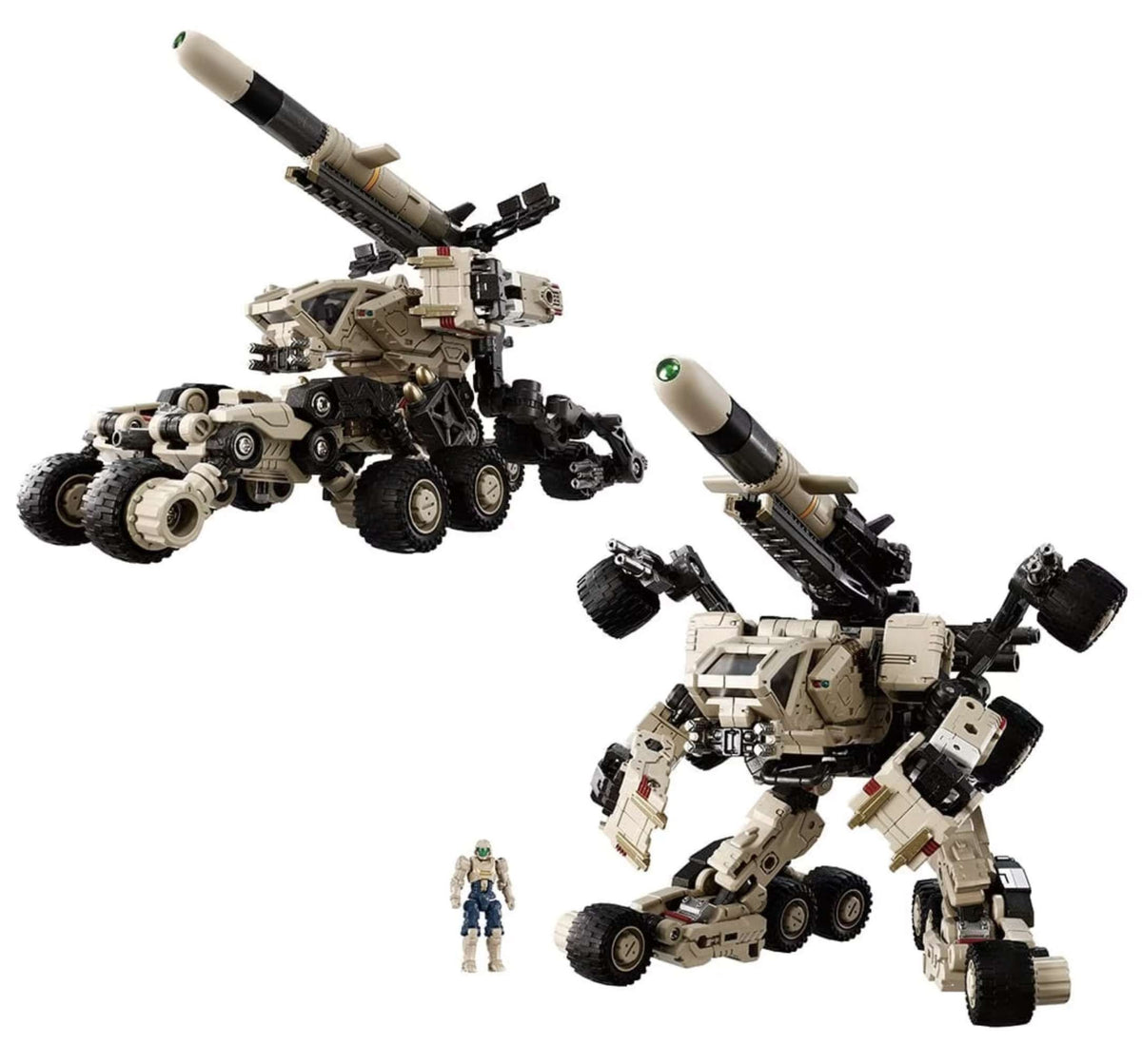 Takaratomy Diaclone Reboot TACTICAL MOVER TM-26 GALE VERSAULTER  RAVAGER UNIT  DUNE GUNNER (TTMALL EXCLUSIVE)