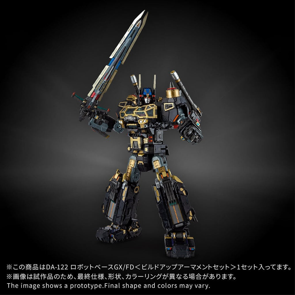 Takaratomy Diaclone Reboot DA-122 Robot Base GX-FD Build Up Armament Set