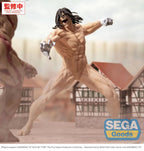 Sega Attack On Titan Eren Yeager Attack Titan Gigantix Figure