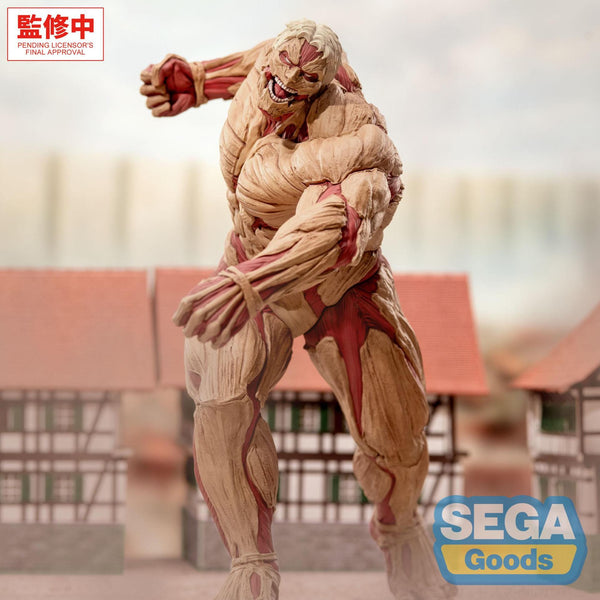 Sega Attack On Titan Reiner Braun Armored Titan Gigantix Figure