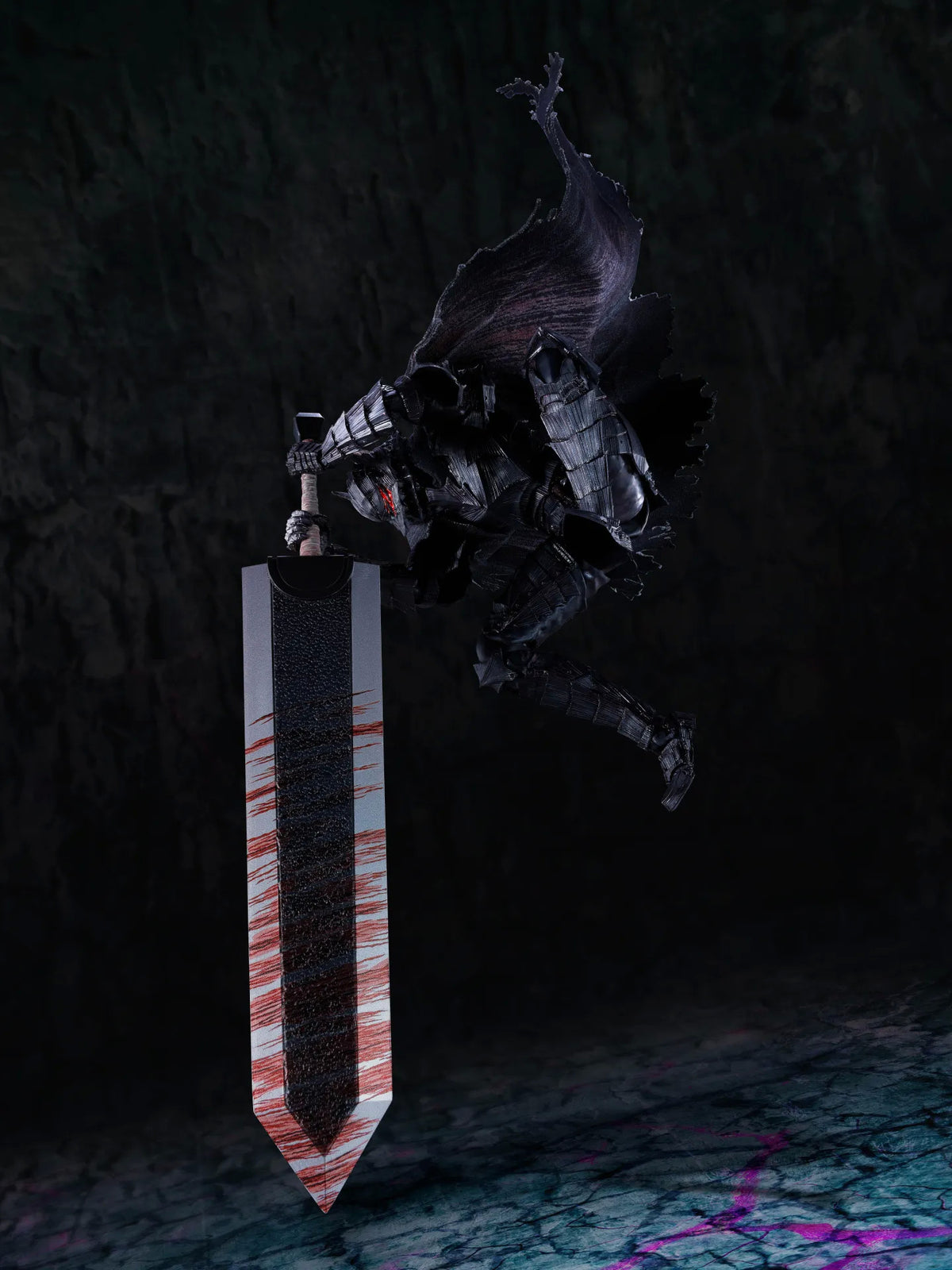 Bandai S.H.Figuarts Berserk Guts Berserker Armor Heat Of Passion Battle Version