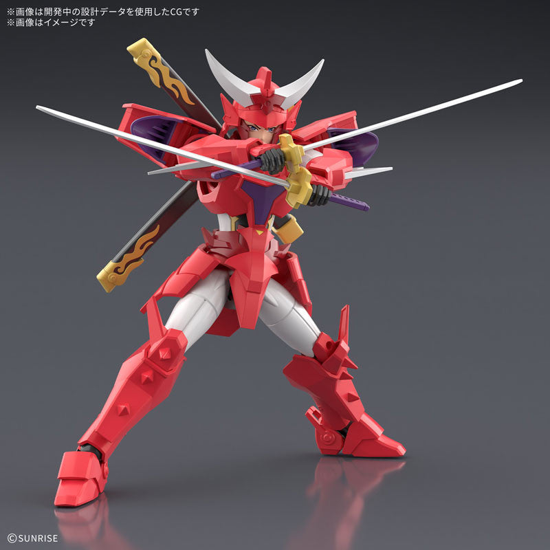 Bandai Plamo 30MF Yoroi Shinden Samurai Troopers Ronin Warriors Gai Of The Heat